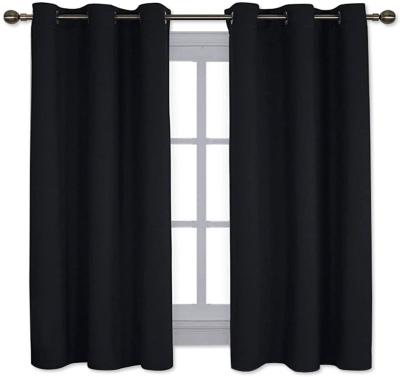 China Wholesale Blackout Amazon Blackout Grommet Thermal Insulated Curtains For Living Room Blackout Curtains Accept Customized Curtain Size for sale