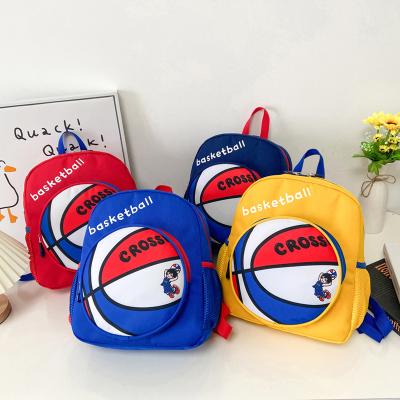 China Creative Waterproof Basketball Bags For Children Kids Cartoon Backpack Manufacturers For Direct Supply for sale