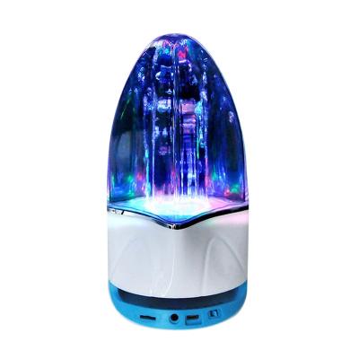 China No Best-selling Super Bass LED Water Bullet Colorful USB Wireless USB Charging Blue Tooth Speaker for sale