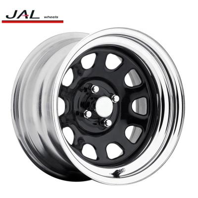 China Hot Selling Steel Edges D Wheels Window Chrome Style And Black Wheels for sale