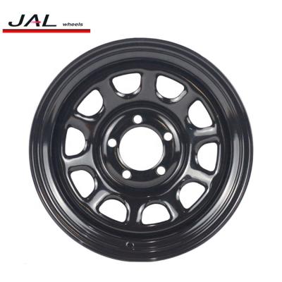 China Steel Off Road Wheels 15 Inch 5 Lug Wheel 15x8 5x114.3 Steel Wheels for sale