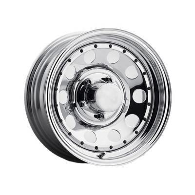 China Hot Selling Chrome Steel Wheels 12 Inch Edges 4x4 In Factory Price for sale