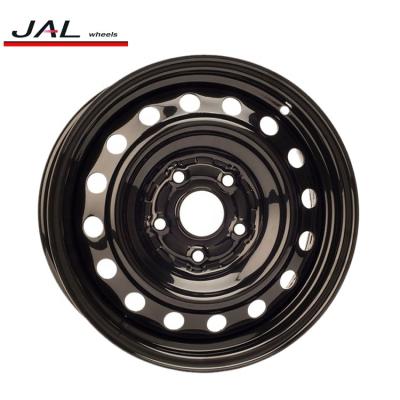 China JAL Wheels Strict Car Supply Factory Check Balance Steel Wheel 5x112 Different Size Popular 15x6 for sale