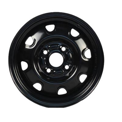 China Strict Balance Control 2018 Different Sizes 13 Inch Black Steel Road Wheel Rims For Car for sale