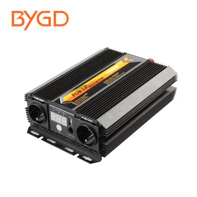 China Home Appliance 1000 Watt 12v To 220v To 110V Power Inverter 12V With Dual AC Outlets DC To 1000w AC Car Inverter for sale