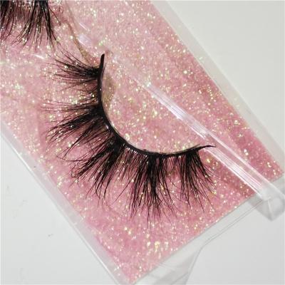 China 3D Mink Lashes Makeup Handmade Full Strip False Eyelash E09 Natural Soft Volume Mink Eyelashes Soft Fluffy Full Eyelashes for sale