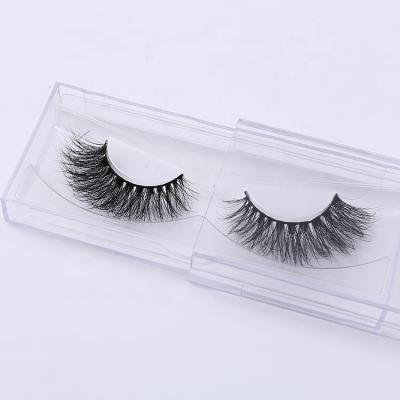 China Mink Eyelashes Medium Volume Cruelty Hand Made Luxury Soft Natural Mink False Eyelashes Upper Real free 3d Mink Lashes for sale