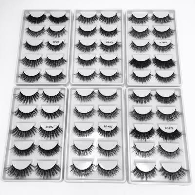 China Wholesale 6D Natural Soft Eyelash Extension False Lash Thick Mink Lashes Wholesale Private Label 15mm for sale