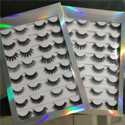 China Natural Soft Wholesale Lint Book 16in1 Custom Lick Book With 3d Faux Mink Lick for sale