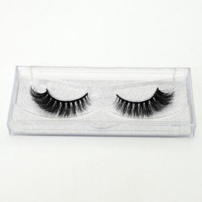 China Wholesale Natural Soft Long Real 3D Mink Lashes Full Natural Mink Lashes 100% Mixed Mink Lashes 19mm for sale