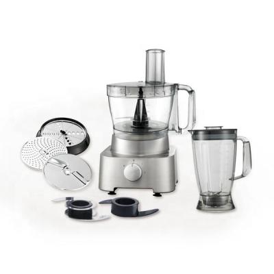 China 1000W Hotel Professional Die-Cast Metal Food Processor, 3.5L Bowl and 1.8L Blender BPA Free Jug for sale