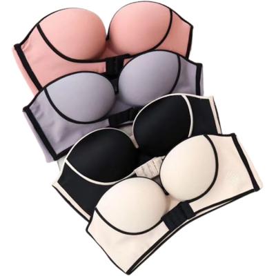 China 2021 Hot Style Underwear Seamless Gathering Strapless Underwear Invisible Antibacterial for sale