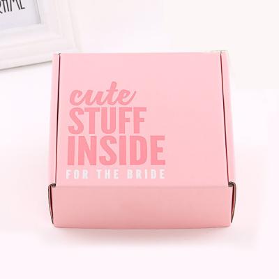 China Handmade Wholesale Custom Mailing Box Clothing Box Packaging Gift Box Double Side Printing for sale