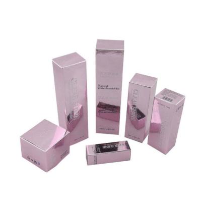 China Handmade Bottle Cosmetic Paper Packaging Box Set With Private Logo For Makeup for sale