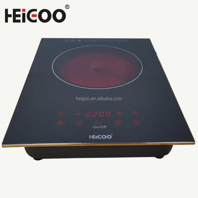 China Easily cleaned built in and table used ice top ceramic induction cooker for sale