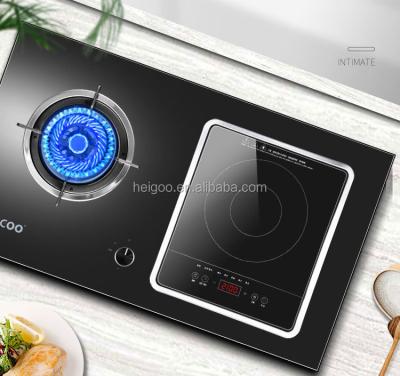 China Commercial High Quality Element 2 Burners Detachable Smooth Electric Ceramic Gas Stove for sale