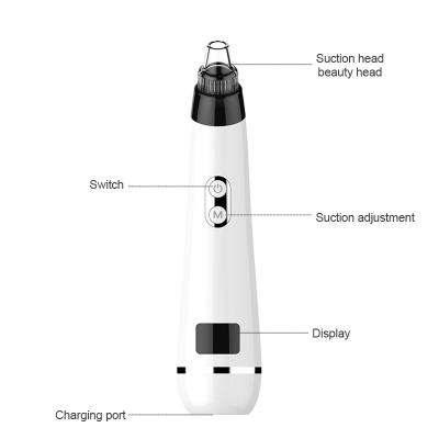 China 2023 New Arrivals Acne Treatment Best Facial Beauty Equipment Products Pore Remover Blackhead Remover Suction Sale Facial Vacuum for sale