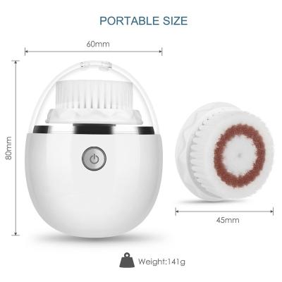 China 2023 Silicone Facial Wash Brush Soft Facial Silicone DEEPLY CLEANING Machine Exfoliator Facial Cleansing Brush Machine New Product Ideas for sale