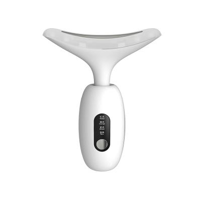 China Wrinkle Remover Private Label Home Use Neck Lift Massager Vibrating Facial Massager Skin Firming Face Wrinkle Remover Neck Lift Beauty Device for sale