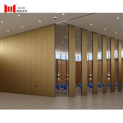 China 2022 hot sale hotel ultra-high movable removable removable wall partitions foldable sliding door for sale