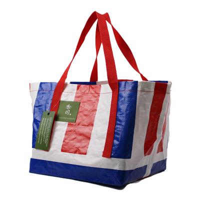 China Eco - Friendly Recycling 25kg 50kg PP Non Woven Bag For Supermarket Shopping Custom Logo for sale