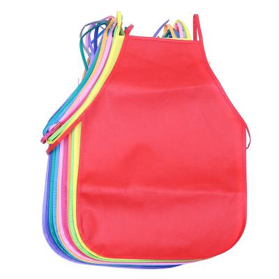 China Wholesale Eco - Friendly Non Woven Apron Disposable Apron Custom Logo for sale