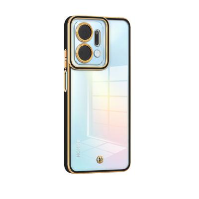 China Phone Shockproof Electroplating Case For HONOR Camera Lens Protective Phone Holder Soft tpu Phone Case For Honor X7a X8a X9a for sale