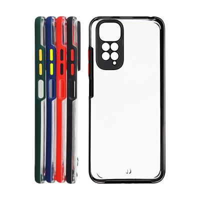 China Wholesale Transparent Bumper Phone Protector Shockproof Custom Phone Case Shockproof Cover for redmi note 11 pro for sale