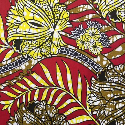 China 2022 Luxury African Print Fabrics Real Wax Tear-resistant Real Wax Prints Fabric for sale