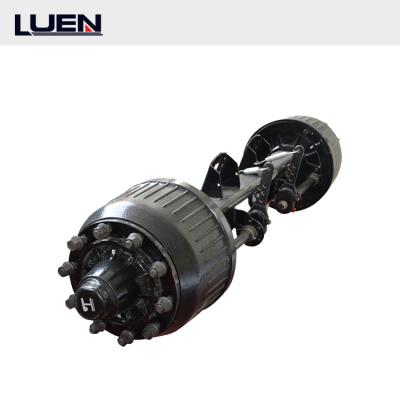 China Trailer Parts Bpw LUEN Semi Truck Trailer German Type Trailer Axle For Semi Trailer Parts zu verkaufen