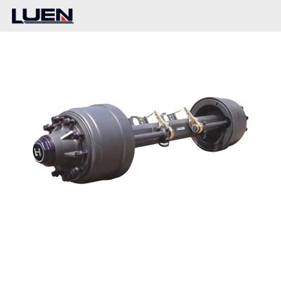 China Semi Trailer Parts LUEN Trailer Axle American Axle Used For 2/3/4 Axle Trailer for sale