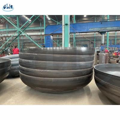 China Carbon Steel Torispherical Dished Caps And Dish Bottom And Top Crown Plates for sale