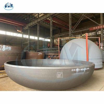 China 200mm TOFD Afmetingen van het Koolstofstaal Scheve Hoofden van Aluminiumasme de Elliptische Te koop