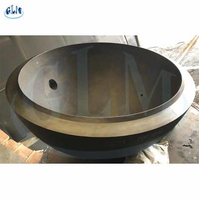 China 10000 mm de forma caliente elíptica de plato extremo de la cabeza del tanque hemisférico para el tanque de combustible ASME en venta