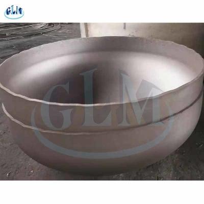 China Q345R 10000mm Pressure Vessel Dished Head Dish End Forming ASME Standard for sale