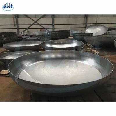 China Opgepoetste 89mm beëindigen HHA-de Vlakke Scheve Hoofd Semi Elliptische Hoofdafmetingen van de Aluminiumlegering Te koop