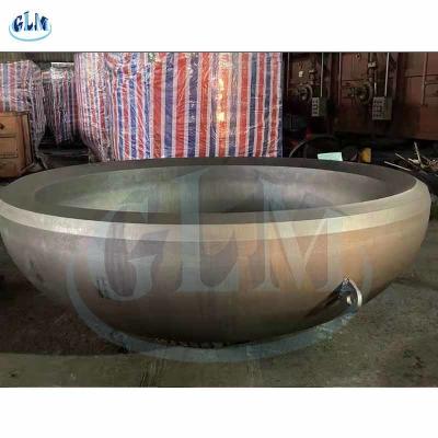 China 2mm PED de Elliptische Schotel van de Boilertank Hoofd 2 tot 1 Elliptische Gevormde S275JR Te koop