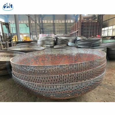 China Duplex 5mm 321 Scheve Semi Elliptische Hoofd Gevormd Halfrond van Torispherical Te koop