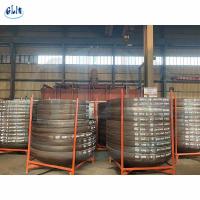 China 89 mm 8000 mm de acero inoxidable Torisférica elíptica cabeza de plato cabezas de tanque en venta