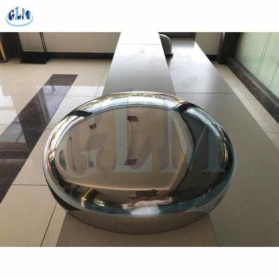 China 40mm 4000mm Half Spherical Pressure Vessel Ends Dished Head Q235 Hemispherical for sale