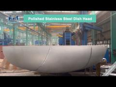 Diameter 89-1000mm Stainless Steel Dish Head For Storage Tanks Vacuum Chambers
