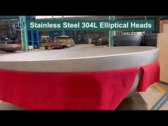 GB ASME Stainless Steel Dished Ends Commercial Intertech Tank Heads Ellipsoidal 300mm