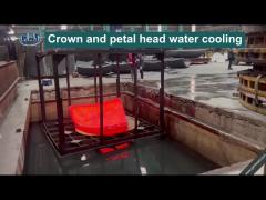 Carbon Steel Segmented Tank Heads , Hemispherical Dish Heads