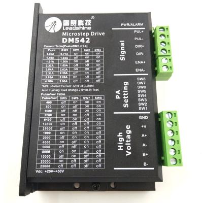 China CO2 Laser Engraving / Cutting Machines DM542 Stepper Motor Controller Leadshine Digital Two Phase Stepper Motor Driver for sale