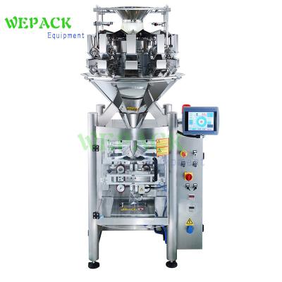 China 10 Head Food Weigher Food Multihead Weigher And Packaging Machine Packaging Machine for sale