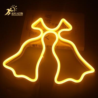 China Customization Neon Sign Christmas Living Room Bedroom Decorative Children's Atmosphere Lights Shaw Lights Lovely Brand With Letters Neon Lamps for sale