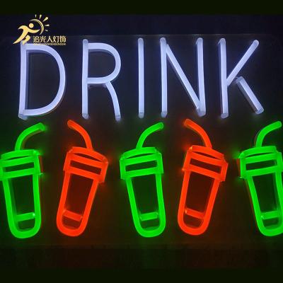 China Customization neon sign kids room neon happy birthday neon romantic wedding advertising signs logo neon letter design for sale