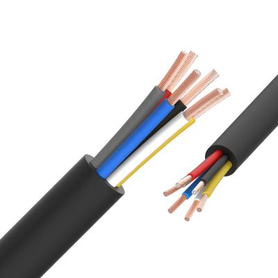 China 0.75mm2 RVV Power Cables Copper 2 Pair Twisted Electrical Wires 100meters/1000ft WD-14 for sale