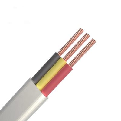 China RVVP 2/4/6/8/10 Core 0.75mm2 Power Cable CCA Braiding Shield Twisted Cables WD-13 for sale