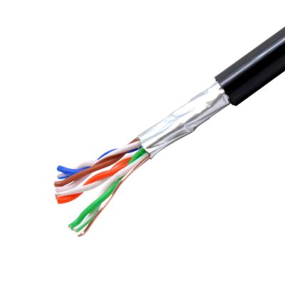 China Networking 4pair 23awg 500Mhz PVC or LSZH or PE Jacket Network Cable LAN Cable FTP SFTP UTP CAT5 Indoor Cable for sale